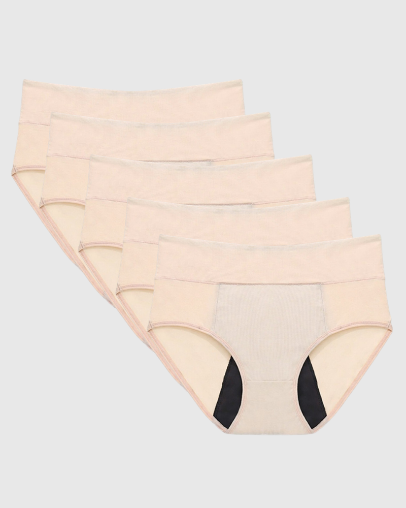 Mias Baumwolle Auslaufsichere Unterwäsche (5er-Pack)