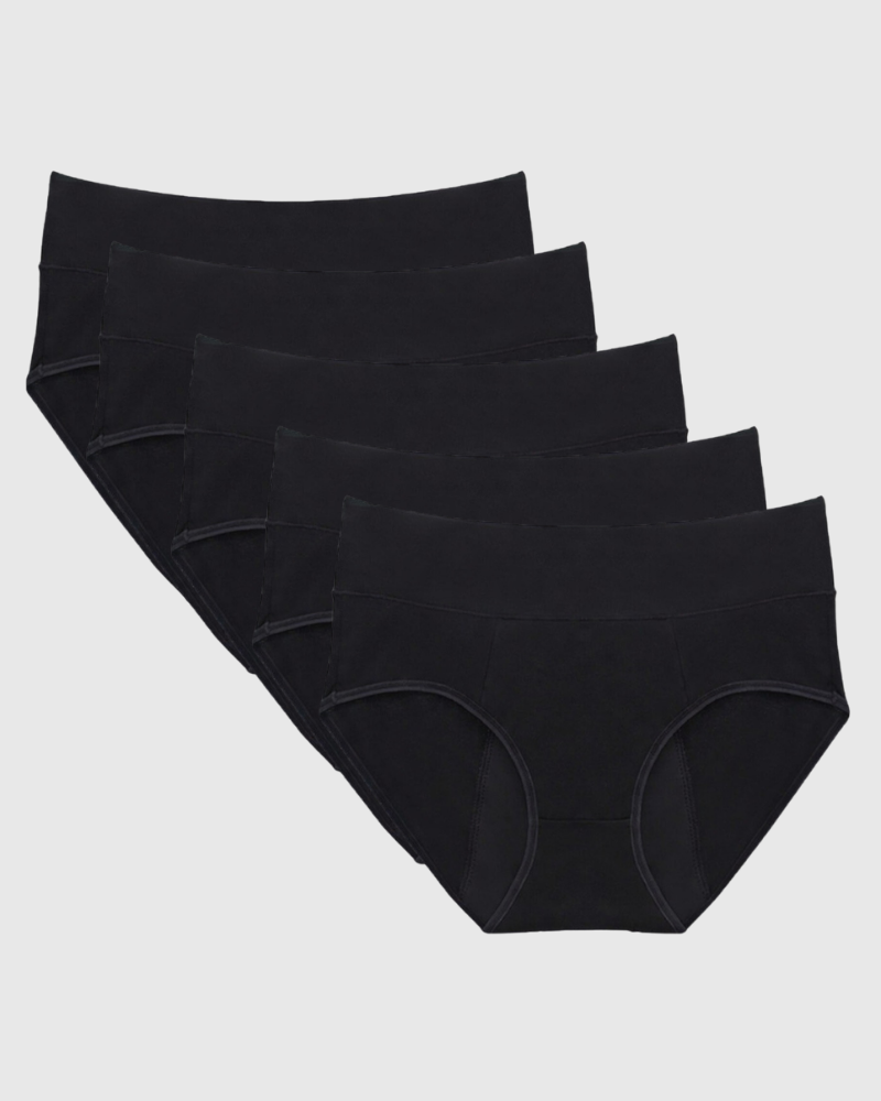 Mias Baumwolle Auslaufsichere Unterwäsche (5er-Pack)