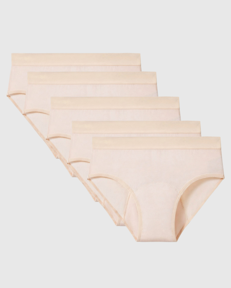 Mias Bambus Auslaufsichere Unterwäsche (5er-Pack)