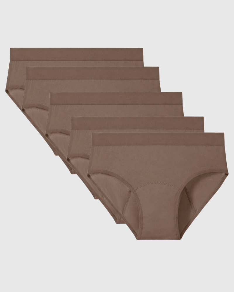 Mias Bambus Auslaufsichere Unterwäsche (5er-Pack)