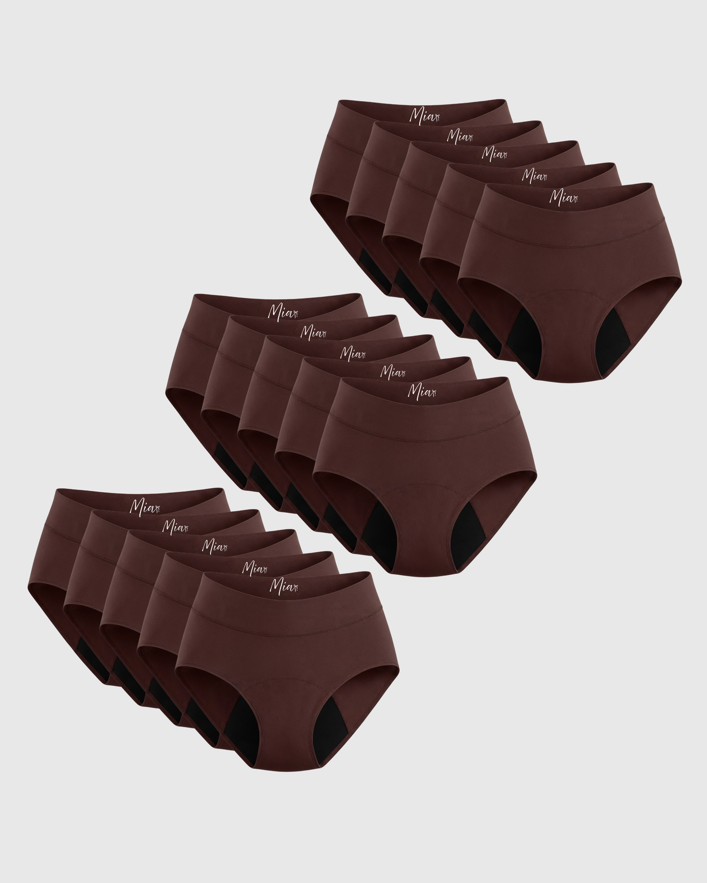 Mias Signature Auslaufsichere Unterwäsche (15er-Pack)